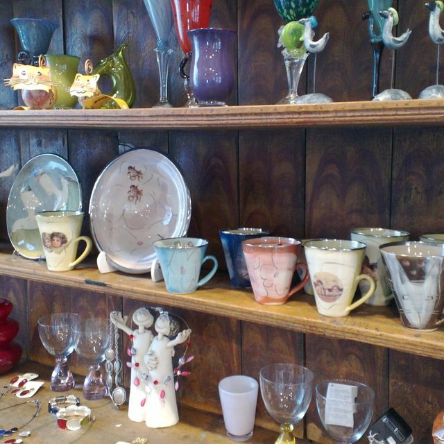 Glass og kopper fra Galleri Havstad
