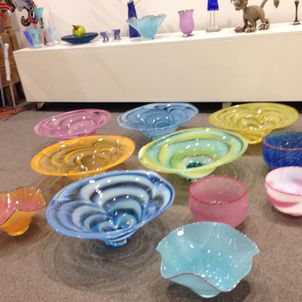 Glasskåler hos Galleri Havstad AS