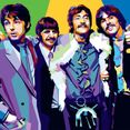 Pop art bilde av The Beatles